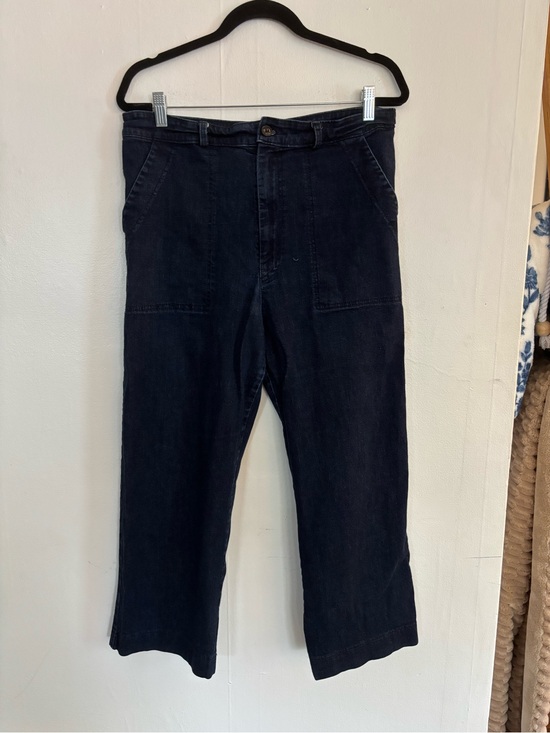 Prairie Underground Denim - Prairie Underground Cropped High Waist Jean Large